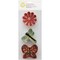 Wilton Metal Cookie Cutter Set 3/Pkg-Flower, Butterfly And Dragonfly